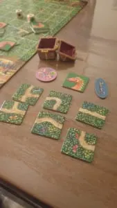 tuiles jeu trésor des lutins